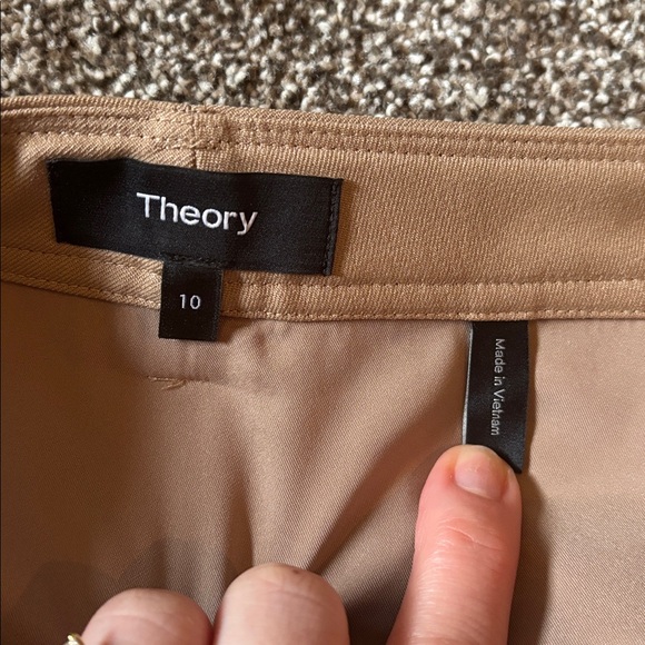 Theory beige mini military skirt - Picture 10 of 10